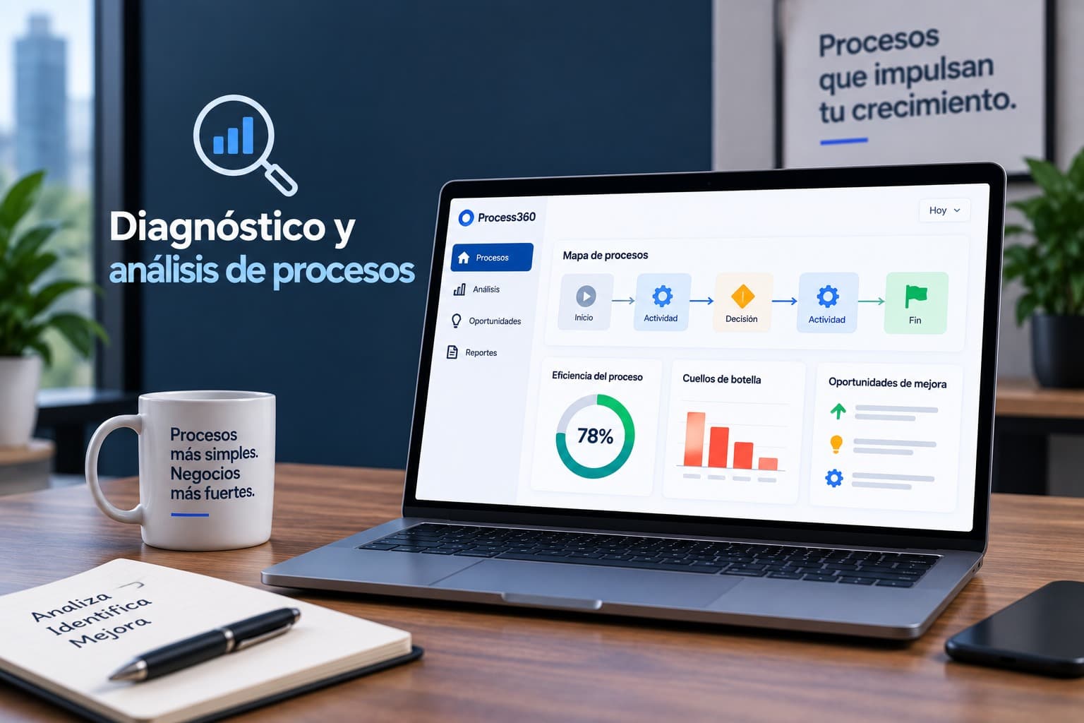 Diagnóstico y análisis de procesos